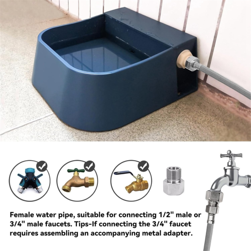 Automatický dávkovač vody pre psov s plavákovým ventilom 2