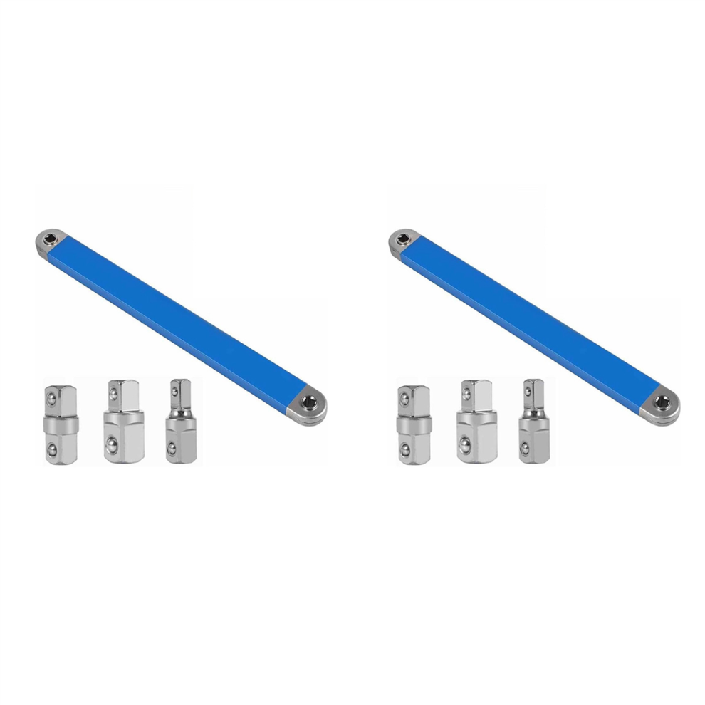 Offset Verlengsleutel, 15 Inch Multifunctionele Sleutel Met Krap Bereik-image