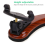 Violin Shoulder Support Professional 3/4 4/4 Adjustable Maple Wood 6