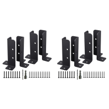 4Pcs Adjustable Deck Post Anchor Base Brackets Fence