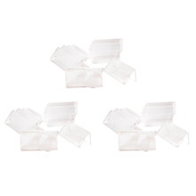 Clear Signage Card Holder Poster Holder Plastic Mini Label Holder