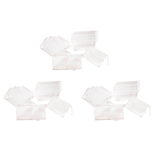 Clear Signage Card Holder Poster Holder Plastic Mini Label Holder
