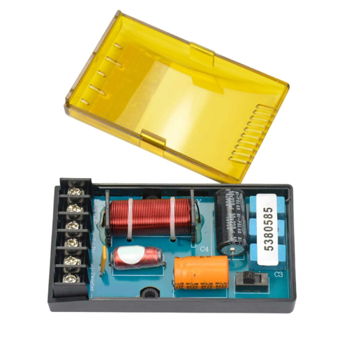 2 stuks 2-weg autoradio audiofrequentieverdeler luidspreker crossoverfilter 1
