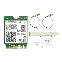 AX210NGW Card+WIFI6E Magnetic Antenna 2.4G/5G/6Ghz Tri-Band