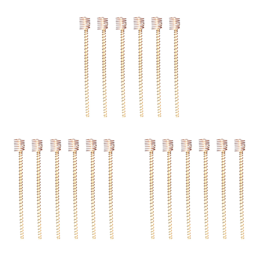 Confezione Da 6 Antenne A Bobina Di Rame Per Elettrocoltura E Giardinaggio-image