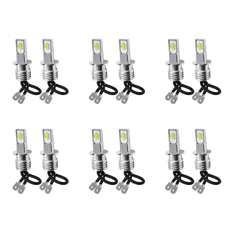 2X H3 Super Bright Led Fog Driving Lamp Bulb Kit 6000K Light 4714141577494
