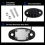 Kit di luci al neon a LED da 4 pezzi con 9 LED per camion da strada e barche blu 6
