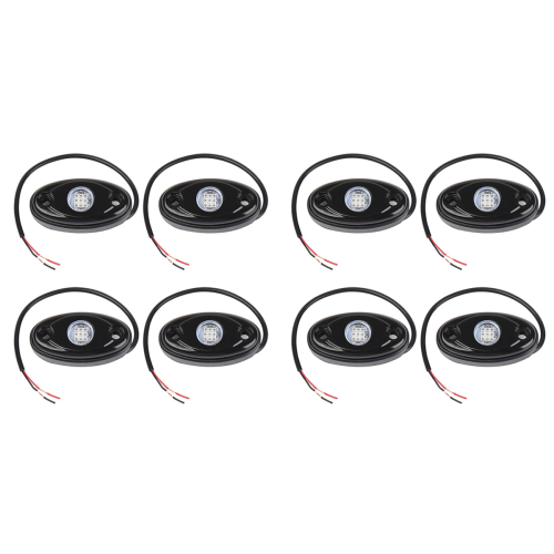 Kit di luci al neon a LED da 4 pezzi con 9 LED per camion da strada e barche blu 1
