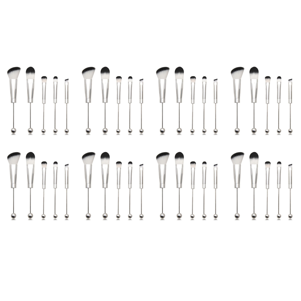 Umã¦Rket Makeup Cosmetic Brushes Beaded Brushes Kit For Diy