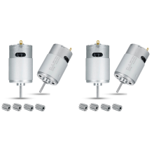 Motor eléctrico RS555 de 24 V y 40 000 RPM (2 piezas) para niños.