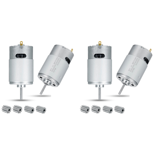 Ηλεκτρικός κινητήρας 24V 40000RPM 2 τεμάχια, RS555 Παιδικά παιχνίδια αυτοκινήτου