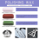 8Pcs 4 Inch Polishing Wheels Pad Denim Wheels for Bench Grinder 3