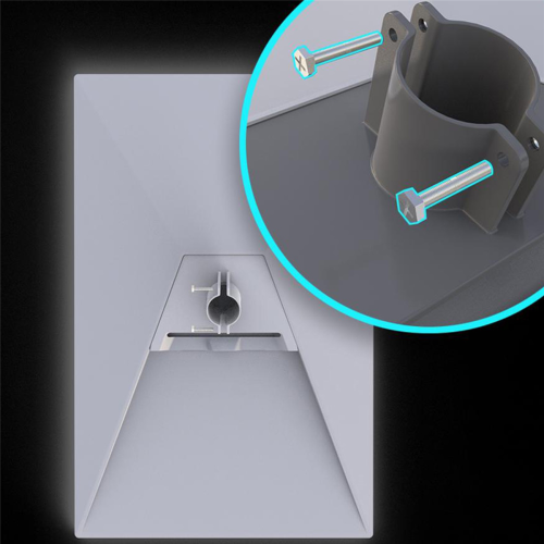 For Star Link Gen 3 Adapter Satellite Equipment Bracket Wall Mounted 1