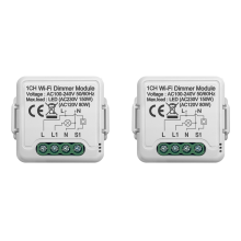 Tuya Wifi intelligente Dimmer-Schalter-Modul 10A Unterstützungs-2 Weg-Steuerung 1 Gruppe