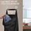 Laundry Bag with Shoulder Straps and Mesh Pocket Laundry Backpack 6