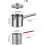 Friteuse, petite friteuse, paniers multifonctions en acier inoxydable 4