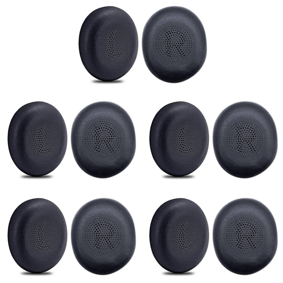 Replacement Earpads For Elite 45H Evolve2 65 Ms/ Headphones(Black) Black 4714141583518