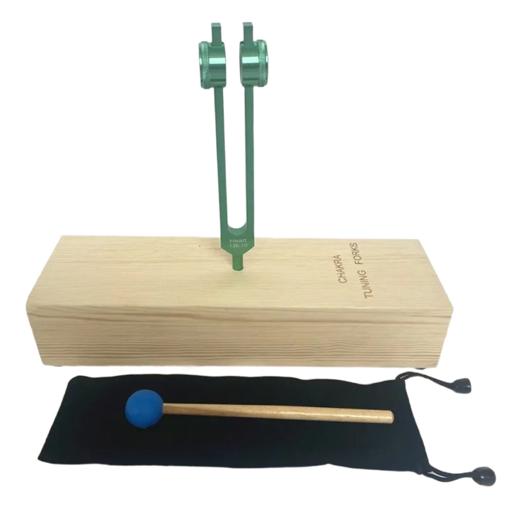 Umã¦Rket Healing Tuning Fork Chakra Fretboard Tuning Forks 136.1 Tuning Forks