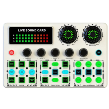 Carte son V99 Live pour enregistrement karaoké Podcast B