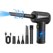 51000 RPM Compressed Air Duster Blower Home Car Cordless Vacuum