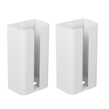Tissue Holder, Garbage Bag Dispenser for Fridge Kitchen Laundry White