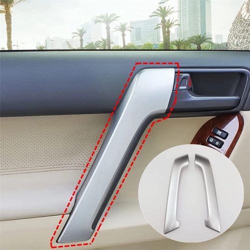 Front Armrest Panel Trim Door Handle Decoration Cover Accessories 1