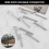 10Pcs Cable Railing Kit, Swage Stud End for Cable Railing 4