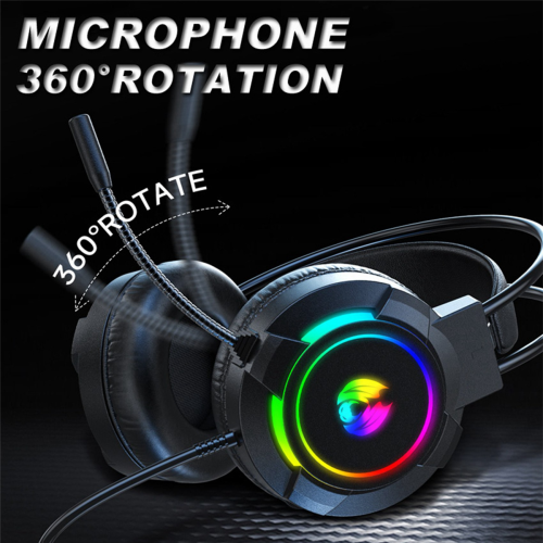 Gaming Headset 7.1 Stereo Surround Bass Headset Computer Gaming 2