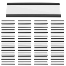 50 stuks magnetische etikettenhouders met C-kanaal magnetische etiketten