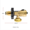 Propan-Adapteranschluss mit leuchtendem Manometeradapter 4