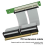 PCI Extension Cable PCI 32Bit Connection Adapter for 1U 2U Server 3