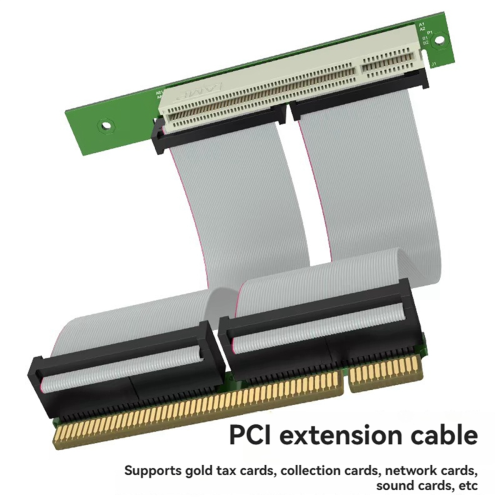 PCI Extension Cable PCI 32Bit Connection Adapter for 1U 2U Server 2