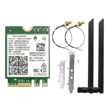 AX210NGW 6E-kaart + 8DBi-antenne 2.4G/5G/6Ghz Tri-Band Bluetooth 5.3