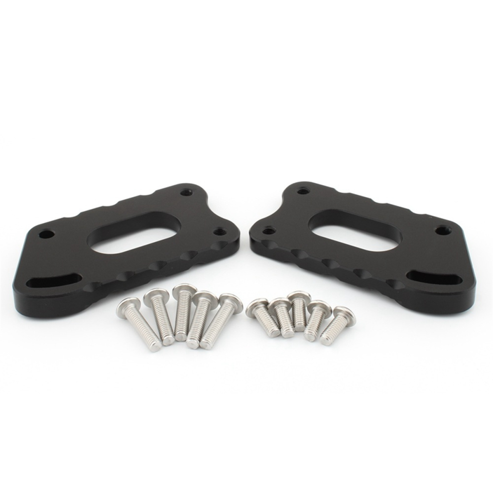 Motorcycle Windshield Riser Adapter For Klr650 Klr 650 Black 4714141589794