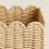 Scalloped Edge Basket, Wicker Storage Baskets, Paper Rope Design 5