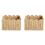 Scalloped Edge Basket, Wicker Storage Baskets, Paper Rope Design 1