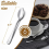 4.7 Inch Stainless Steel Mini Coffee Spoon Dessert Spoon 2