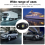 Kit di luci al neon a LED da 4 pezzi con 9 LED per camion da strada e barche, bianco 6