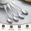 4.7 Inch Stainless Steel Mini Coffee Spoon Dessert Spoon 6