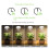 Height Adjustable with On/Off Timer 3/6/12H , 4 Dimmable Brightness 2