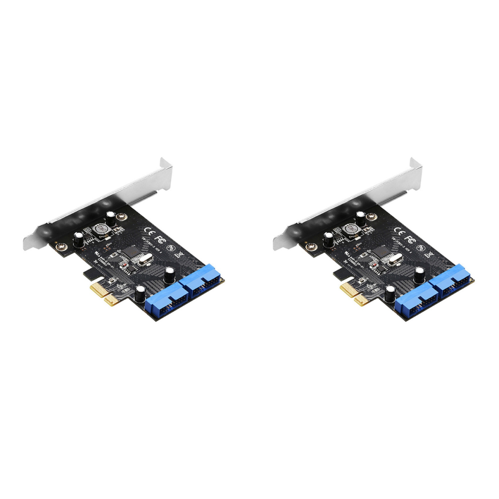 Pci Express Usb 3.0 19 Pin Expansion Card Pcie 1X To 2 Ports Usb 4714141597270