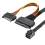 Câble SAS HD 12G intégré vers U.2 36P SFF-8643 vers SAS U.2 SFF-8639 2