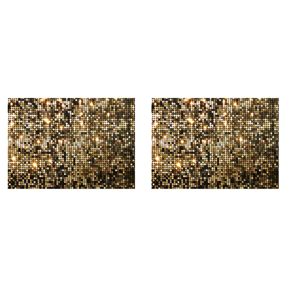210X150cm Glitter Photography Backdrops Children's Party Fabrics Gold 4714141594910