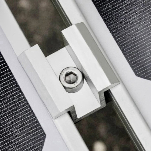 8Pcs Solar Panel Mounting Brackets, Clamps, for PV Solar Panel 35mm 2