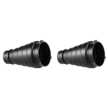 Kit de filtro de cor 5 peças com grade de favo de mel cônico Snoot