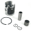 Kit piston moto pour SX50 39CC 2 pistons et segments 3