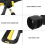 Replacement Pressure Washer with Extension Wand Set for 4
