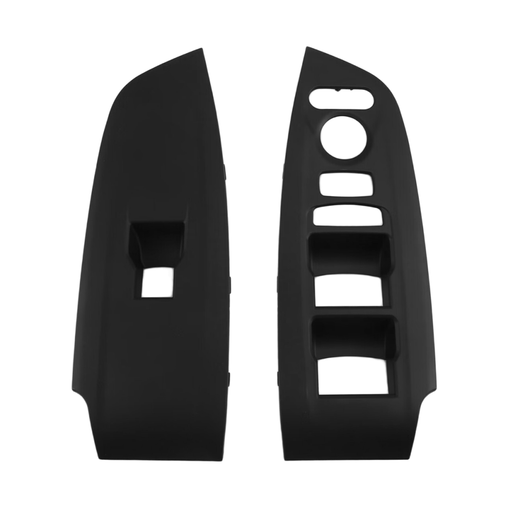 Par De Paneles De Moldura De Bisel Para Interruptor De ElevacióN De Vidrio De Ventana De Puerta Delantera Para-image