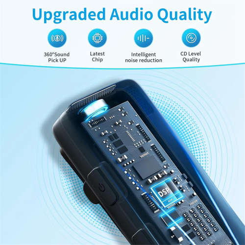 Wireless Lapel Lavalier Microphone Noise Canceling USB C Microphone 1