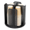 Rotatable Cup and Lid Organizer with 4 Compartments Black 2